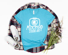 Load image into Gallery viewer, Bella Canvas 3001 - 95 Mockups with Shirt
