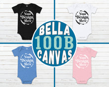 Load image into Gallery viewer, BUNDLE Bella + Canvas 100B Baby Mockups
