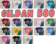 Load image into Gallery viewer, BUNDLE 156 Mockups Gildan 5000 Unisex Tshirt Multi Colors
