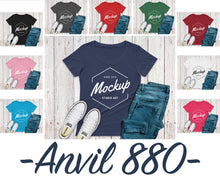 Load image into Gallery viewer, BUNDLE 11 Mockups Anvil 880 Shirt Mockups
