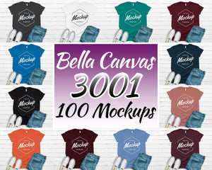 Huge Bundle Shirt Mockup - Bella Canvas Next Level Gildan Anvil - 1200+