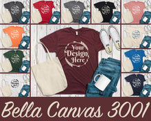 Load image into Gallery viewer, Huge Bundle Shirt Mockup - Bella Canvas Next Level Gildan Anvil - 1200+
