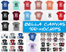 Load image into Gallery viewer, Huge Bundle Bella Canvas 3001 Shirt Mockups 100+
