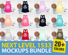 Load image into Gallery viewer, Next Level 1533 - Tank Top Mockups
