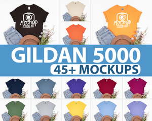 Gildan 5000 / 2000 46 colors, Fall/Spring
