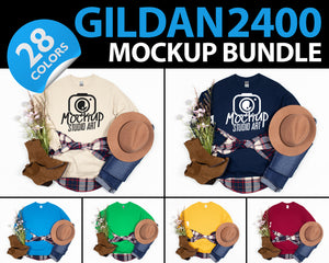 Gildan 2400 - 28 Colors - Fall