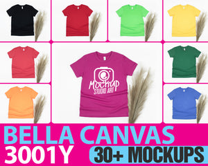 Bella Canvas 3001Y - 35 Colors