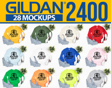 Load image into Gallery viewer, Gildan 2400 - Long sleeve raglan - All season bundle
